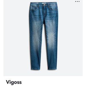 Vigoss Marley Mid Rise Skinny Jeans
